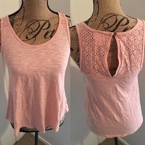 Lace Back Tank